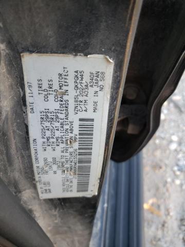 Photo 10 from auction – 1998 TOYOTA 4RUNNER SR with VIN JT3HN86RXW0155256