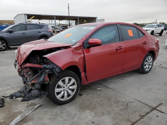 TOYOTA COROLLA L 2015 with VIN 2T1BURHE2FC459529 - Photo from auction