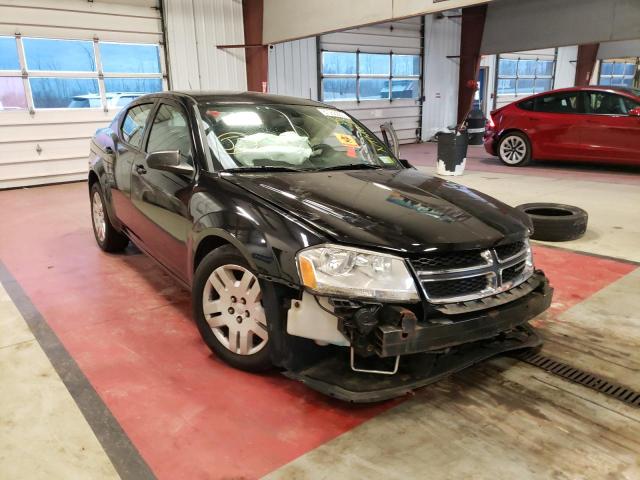 DODGE AVENGER SE 2014 with VIN 1C3CDZAB9EN202744 - Photo from auction