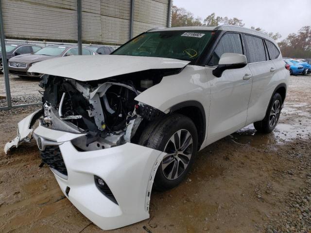 Photo 2 from auction – 2020 TOYOTA HIGHLANDER with VIN 5TDHZRAH2LS022956