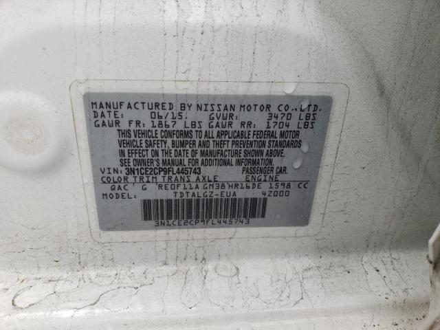 Photo 10 from auction – 2015 NISSAN VERSA NOTE with VIN 3N1CE2CP9FL445743
