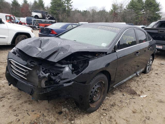 Photo 2 from auction – 2017 HYUNDAI SONATA SPO with VIN 5NPE34AF3HH541789
