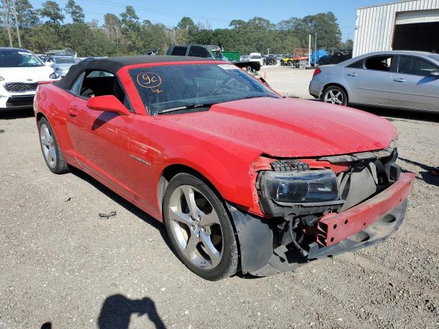 CHEVROLET CAMARO LT 2015 with VIN 2G1FF3D37F9216563 - Photo from auction