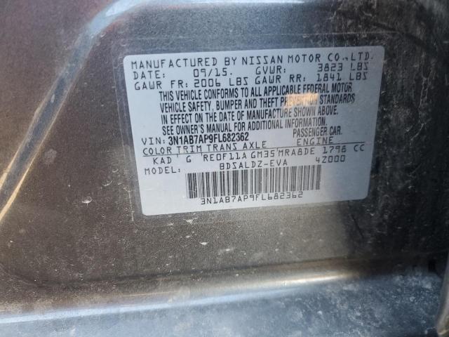 Photo 10 from auction – 2015 NISSAN SENTRA S with VIN 3N1AB7AP9FL682362