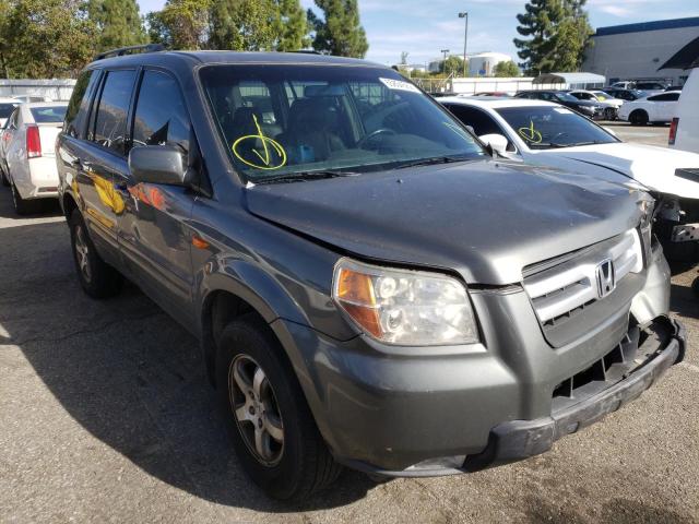 HONDA PILOT EXL 2007 with VIN 5FNYF18777B016166 - Photo from auction