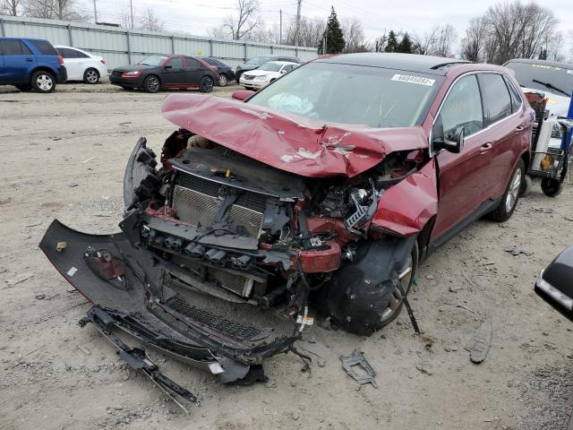 Photo 2 from auction – 2015 FORD EDGE SEL with VIN 2FMTK4J81FBB91210