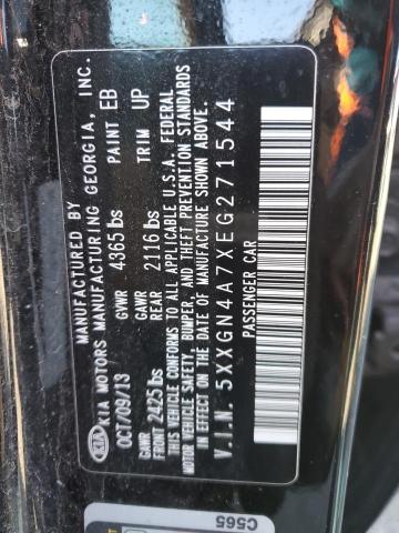 Photo 10 from auction – 2014 KIA OPTIMA EX with VIN 5XXGN4A7XEG271544
