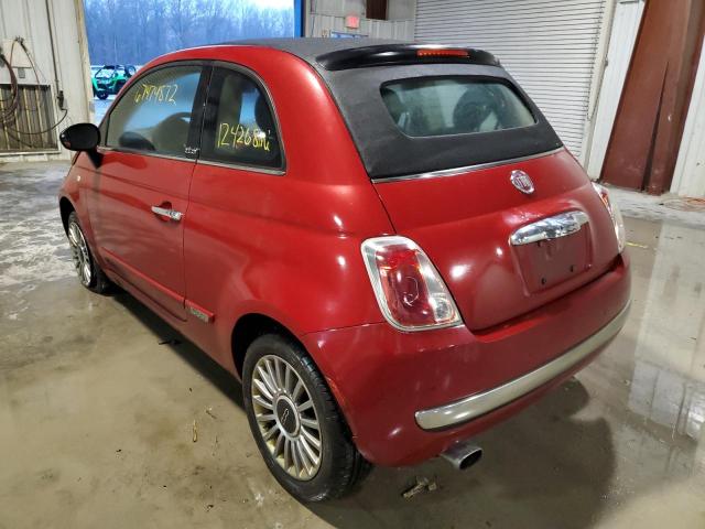 Photo 3 from auction – 2012 FIAT 500 LOUNGE with VIN 3C3CFFER1CT164665