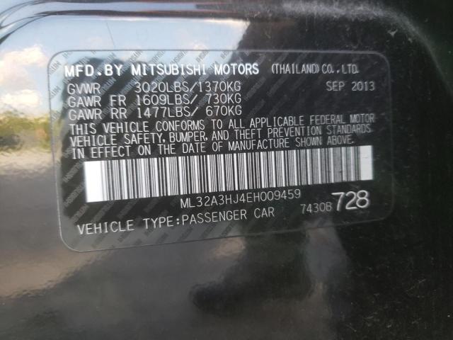Photo 10 from auction – 2014 MITSUBISHI MIRAGE DE with VIN ML32A3HJ4EH009459