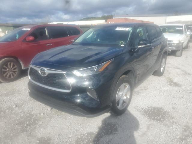 Photo 2 from auction – 2022 TOYOTA HIGHLANDER with VIN 5TDCZRAH4NS095937