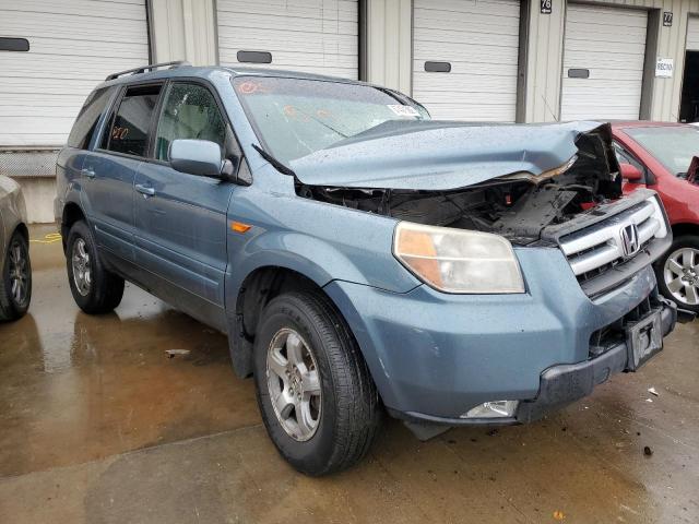 HONDA PILOT EX 2006 with VIN 2HKYF18456H564544 - Photo from auction