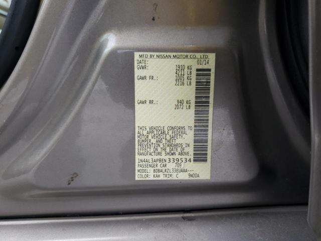 Photo 10 from auction – 2014 NISSAN ALTIMA 2.5 with VIN 1N4AL3AP8EN339534