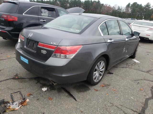 Photo 4 from auction – 2011 HONDA ACCORD EXL with VIN 1HGCP3F82BA017470