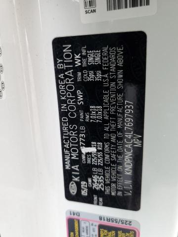 Photo 10 from auction – 2020 KIA SPORTAGE E with VIN KNDPNCAC4L7697937