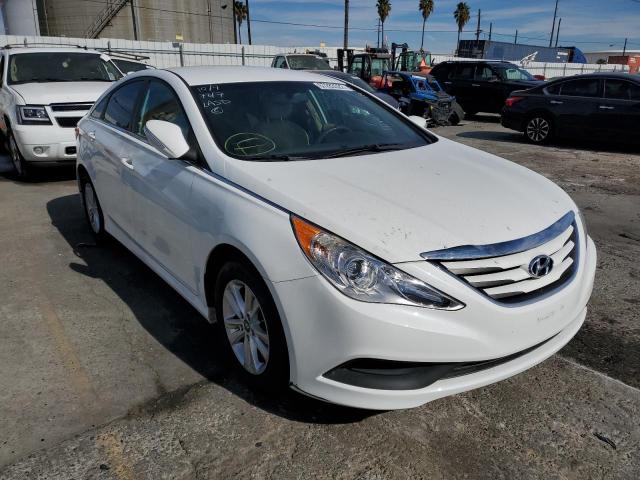 HYUNDAI SONATA GLS 2014 with VIN 5NPEB4AC2EH899308 - Photo from auction