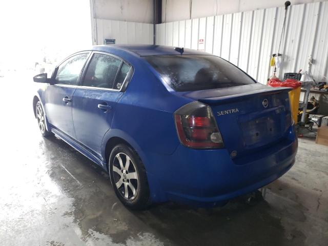Photo 3 from auction – 2012 NISSAN SENTRA 2.0 with VIN 3N1AB6AP3CL779255