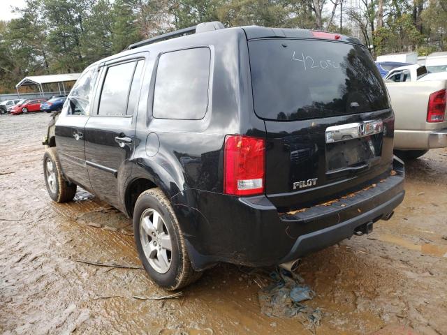 Photo 3 from auction – 2009 HONDA PILOT EXL with VIN 5FNYF38619B027105