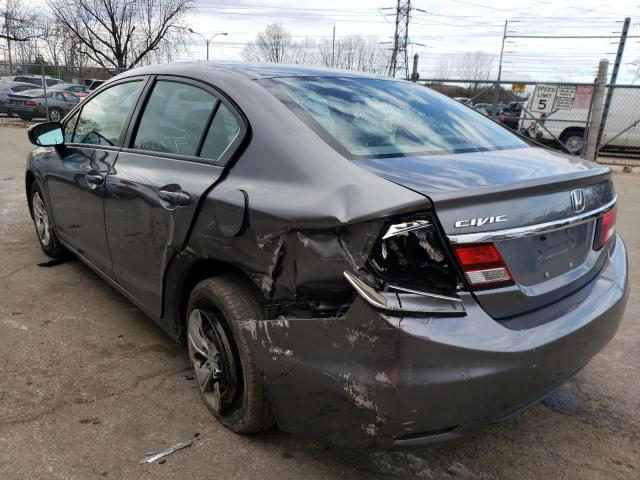 Photo 3 from auction – 2015 HONDA CIVIC LX with VIN 19XFB2F52FE103083