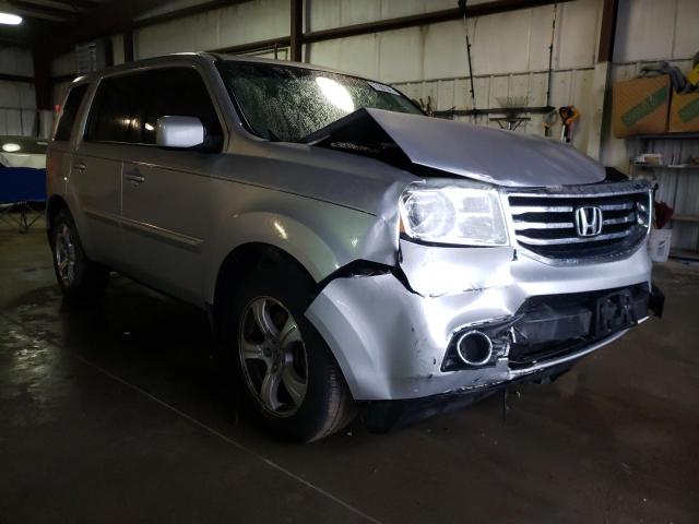 HONDA PILOT EXLN 2012 with VIN 5FNYF4H70CB017493 - Photo from auction
