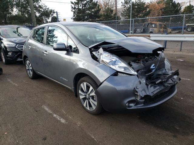 NISSAN LEAF SV 2016 with VIN 1N4BZ0CP8GC308295 - Photo from auction