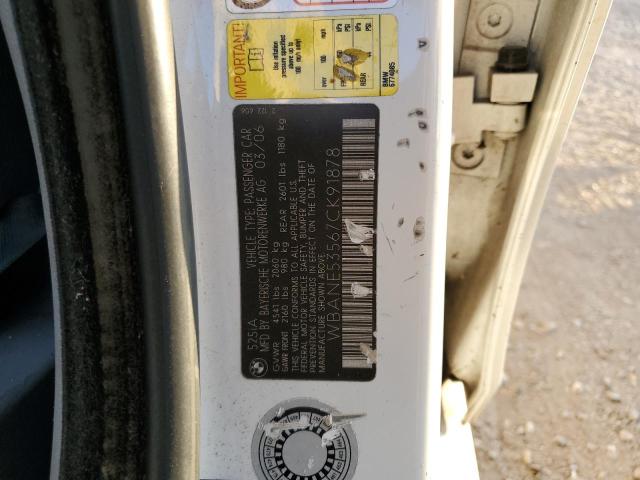 Photo 10 from auction – 2007 BMW 525 I with VIN WBANE53567CK91878