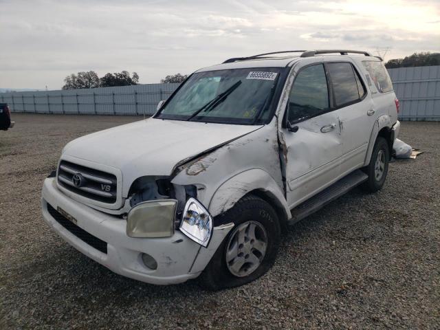 Photo 9 from auction – 2002 TOYOTA SEQUOIA LI with VIN 5TDBT48A42S057998