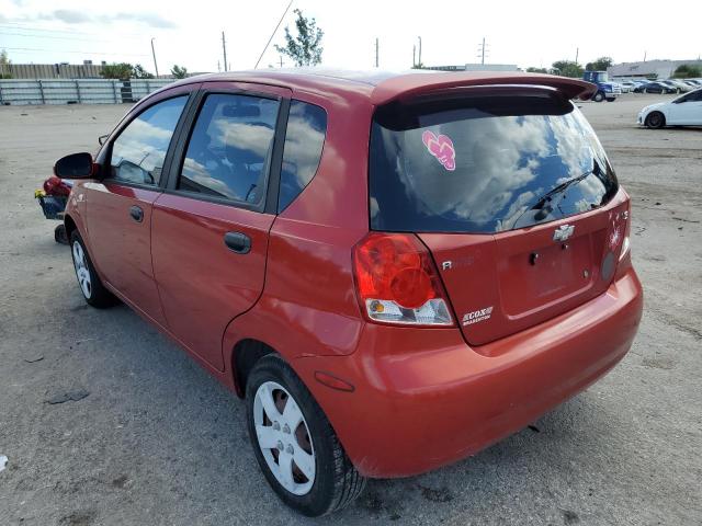 Photo 3 from auction – 2007 CHEVROLET AVEO BASE with VIN KL1TD66687B727358