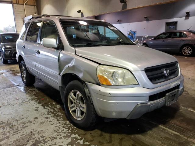 HONDA PILOT EXL 2004 with VIN 2HKYF18664H566527 - Photo from auction
