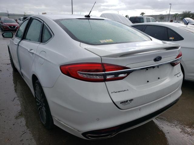 Photo 3 from auction – 2018 FORD FUSION TIT with VIN 3FA6P0D95JR206078