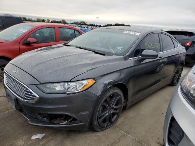 FORD FUSION SE 2018 with VIN 3FA6P0HD3JR218079 - Photo from auction