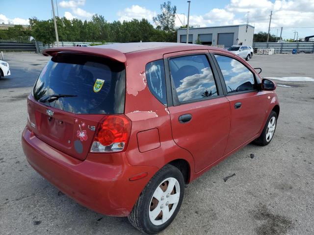 Photo 4 from auction – 2007 CHEVROLET AVEO BASE with VIN KL1TD66687B727358