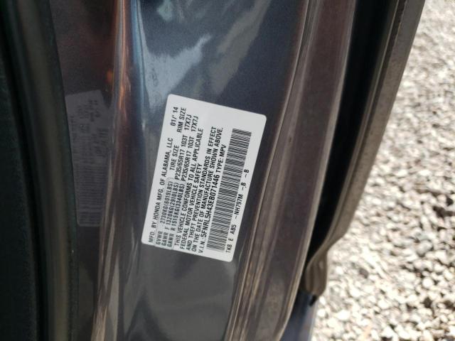 Photo 10 from auction – 2014 HONDA ODYSSEY EX with VIN 5FNRL5H43EB071446