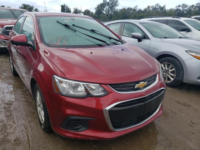 CHEVROLET SONIC LT 2019 with VIN 1G1JD5SB4K4149004 - Photo from auction