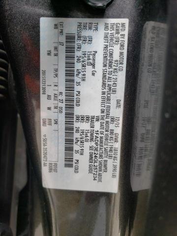 Photo 10 from auction – 2016 FORD FOCUS S with VIN 1FADP3E24GL257234