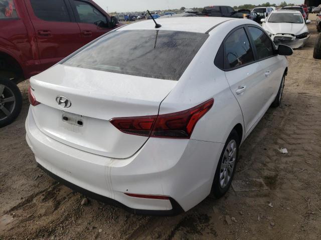 Photo 4 from auction – 2020 HYUNDAI ACCENT SE with VIN 3KPC24A67LE109648