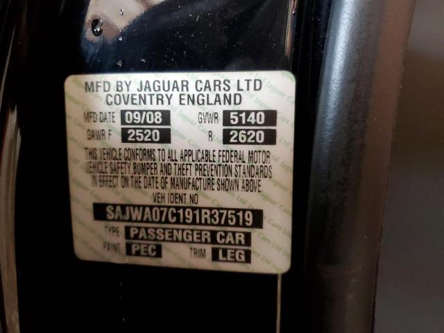 Photo 10 from auction – 2009 JAGUAR XF SUPERCH with VIN SAJWA07C191R37519