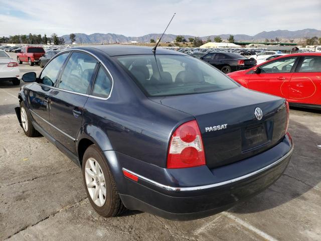 Photo 3 from auction – 2004 VOLKSWAGEN PASSAT GLS with VIN WVWPD63B04E186795