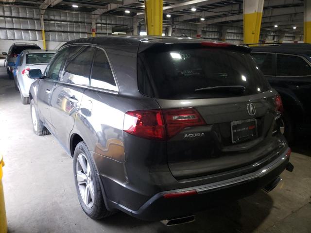 Photo 3 from auction – 2012 ACURA MDX TECHNO with VIN 2HNYD2H33CH516655
