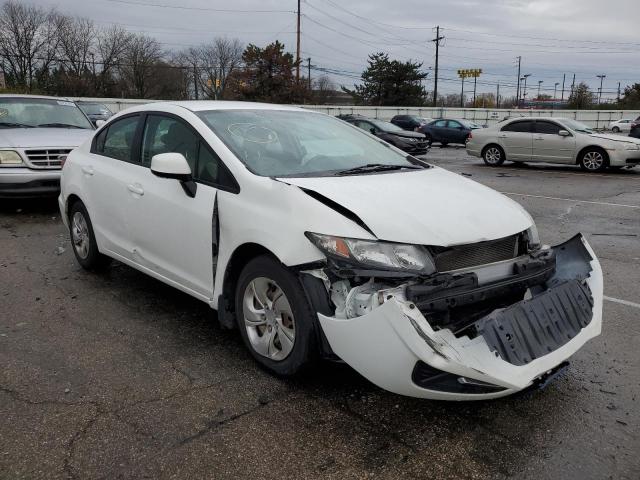 Photo 1 from auction – 2013 HONDA CIVIC LX with VIN 19XFB2F53DE040251