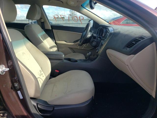 Photo 5 from auction – 2013 KIA OPTIMA LX with VIN 5XXGM4A77DG187750