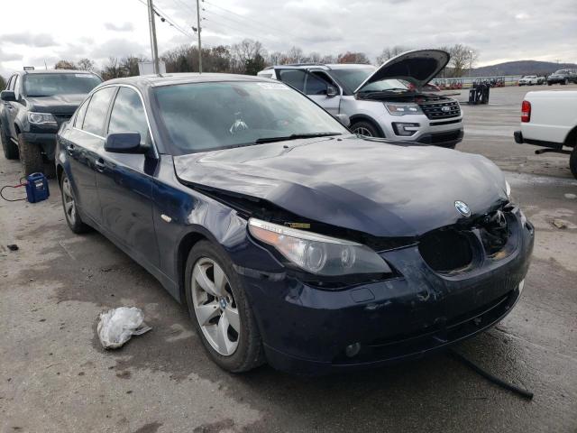 BMW 530 I 2007 with VIN WBANE73527CM51556 - Photo from auction