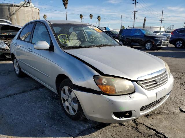 KIA SPECTRA EX 2009 with VIN KNAFE222695621245 - Photo from auction
