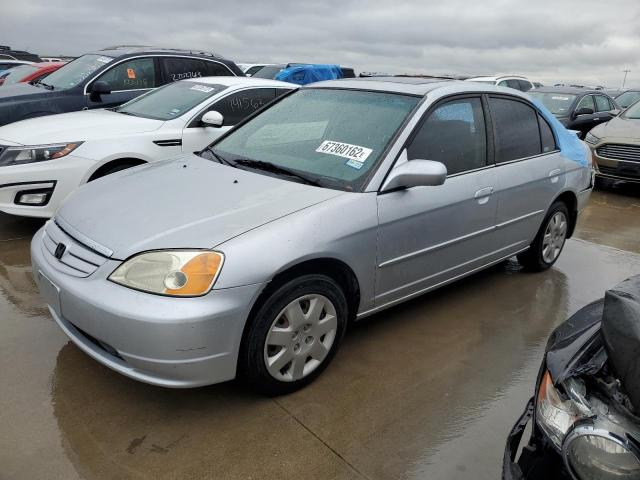 HONDA CIVIC EX 2001 with VIN JHMES26791S006271 - Photo from auction