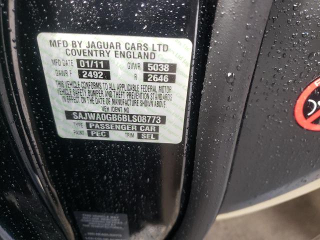 Photo 10 from auction – 2011 JAGUAR XF PREMIUM with VIN SAJWA0GB6BLS08773