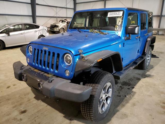 Photo 2 from auction – 2015 JEEP WRANGLER U with VIN 1C4BJWEG8FL529007