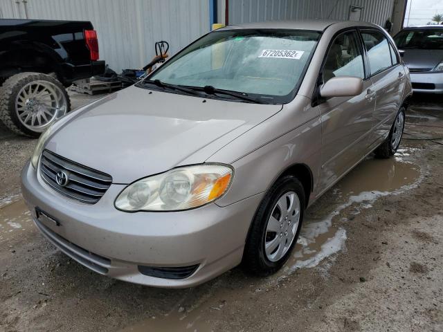 Photo 2 from auction – 2003 TOYOTA COROLLA CE with VIN 1NXBR38EX3Z163635