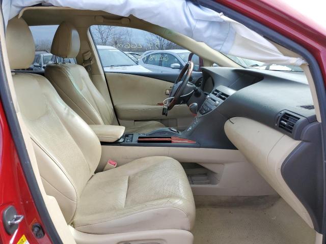 Photo 5 from auction – 2010 LEXUS RX 450 with VIN JTJBC1BA3A2406224