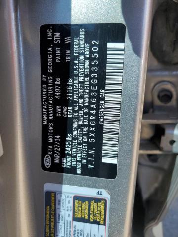Photo 10 from auction – 2014 KIA OPTIMA SX with VIN 5XXGR4A63EG335502