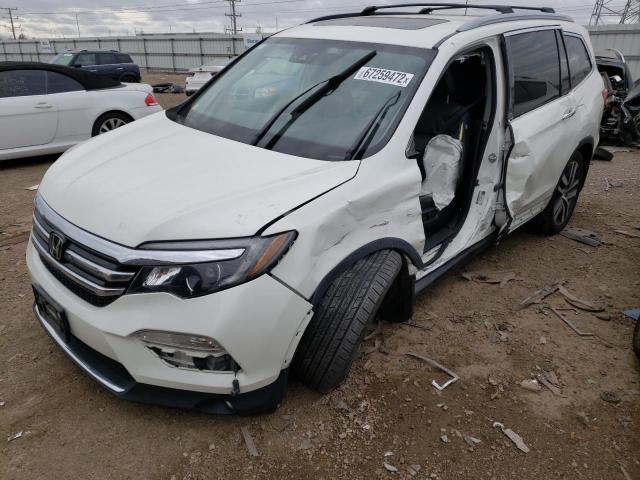 Photo 2 from auction – 2017 HONDA PILOT ELIT with VIN 5FNYF6H02HB001608