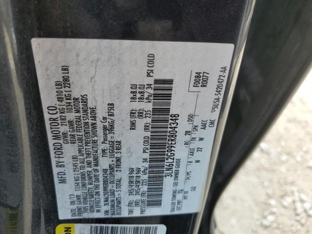 Foto 10 de la subasta – 2014 LINCOLN MKZ con VIN 3LN6L2G99ER804348